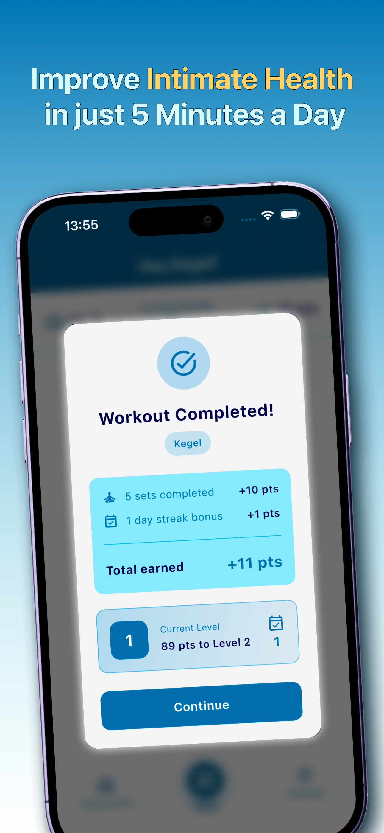 HeyKegel App Screenshot